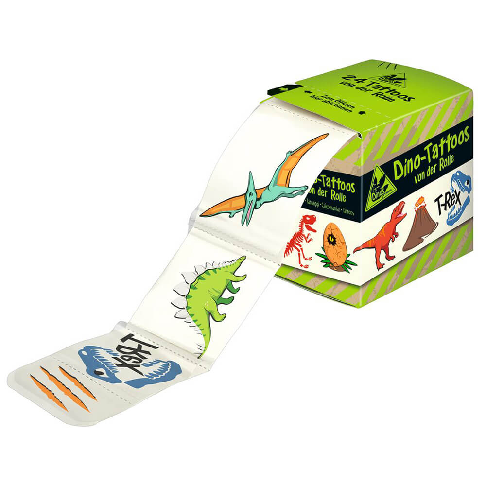 Rollo de calcomanías Dinosaurios