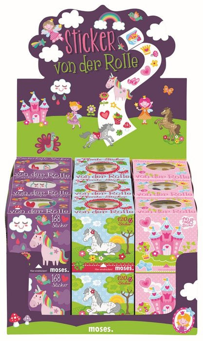 Rollo Adhesivos Princesas, Unicornios y Caballos