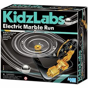Kidzlabs Carrera de Canicas Eléctrica