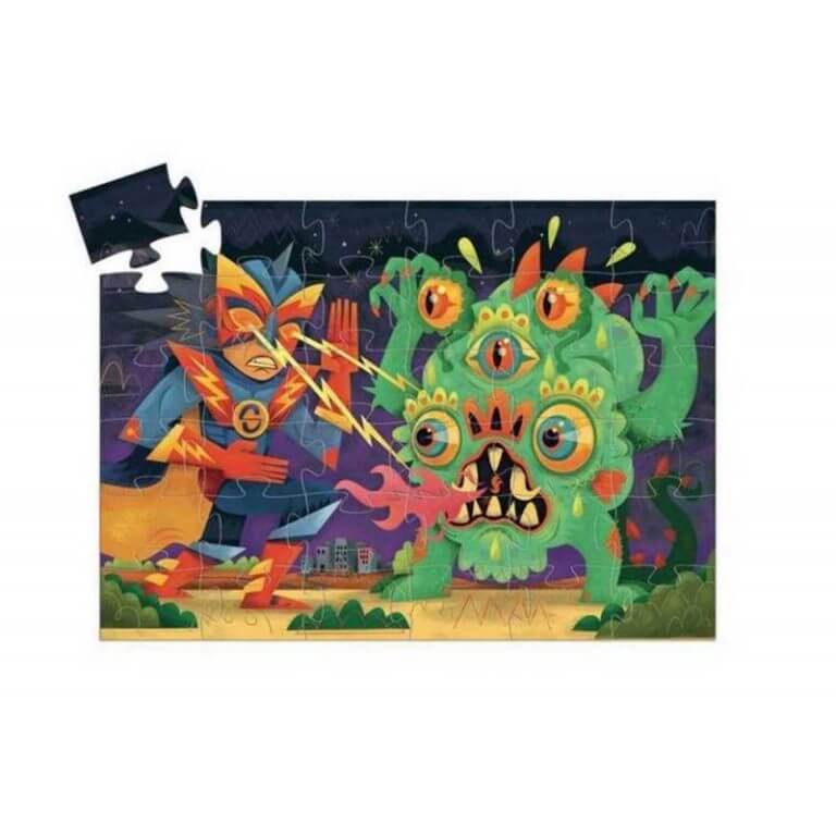 Puzzle Silueta Laser Boy DJECO