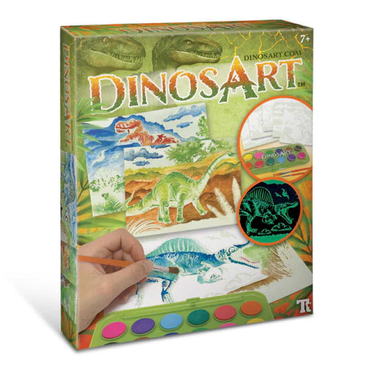 Dinosart. Acuarela mágica