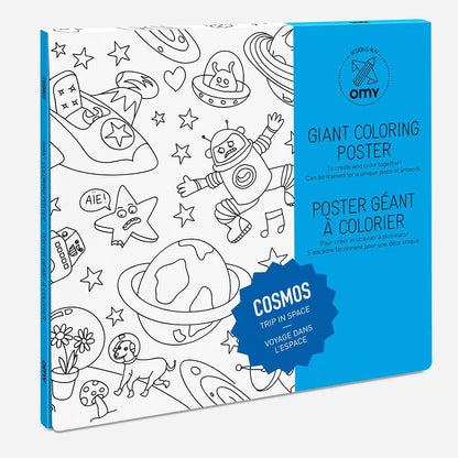 Póster XL OMY Cosmos para colorear 100x70cm