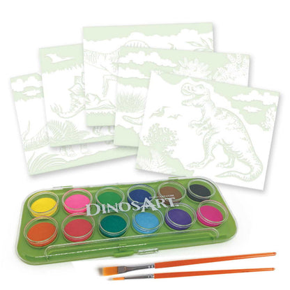 Dinosart. Acuarela mágica