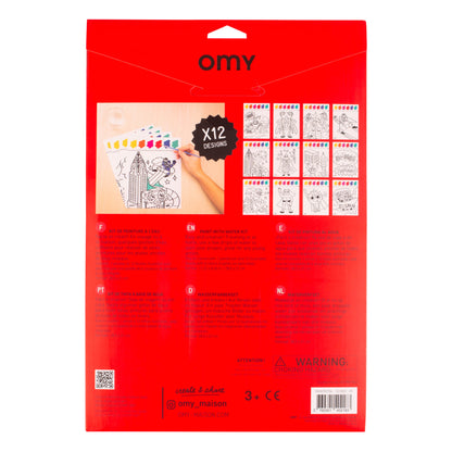 Kit OMY de pintura Súper Héroes